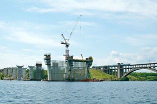 ГК «Союздорстрой» построила мост через московскую реку в рекордно короткие сроки